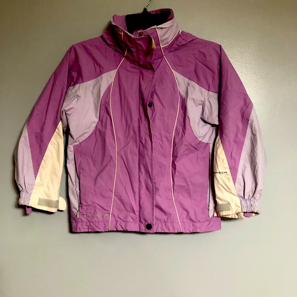 Used Girls 7/8 purple Columbia Winter Coat⛸